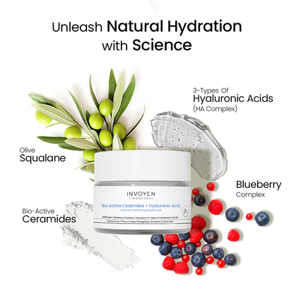 Bio-Active Ceramides + Hyaluronic Acid Intense Hydrating Moisturizer